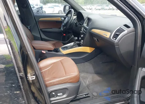 2013 Audi Q5 3.0T Premium Plus from USA, damaged, VIN WA1DGAFP8DA063221